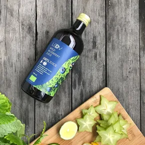 Loov Šťáva z divoké lesní borůvky 100% 500 ml BIO